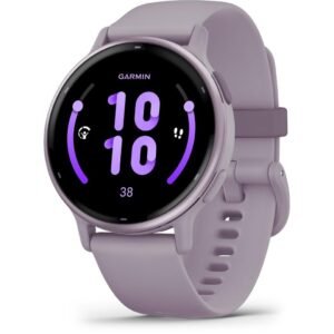 Garmin VivoActive 5 Smart Watch (Ivory/Cream Gold)