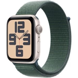 Apple Watch SE 40mm Silver Aluminium Case GPS Sport Loop